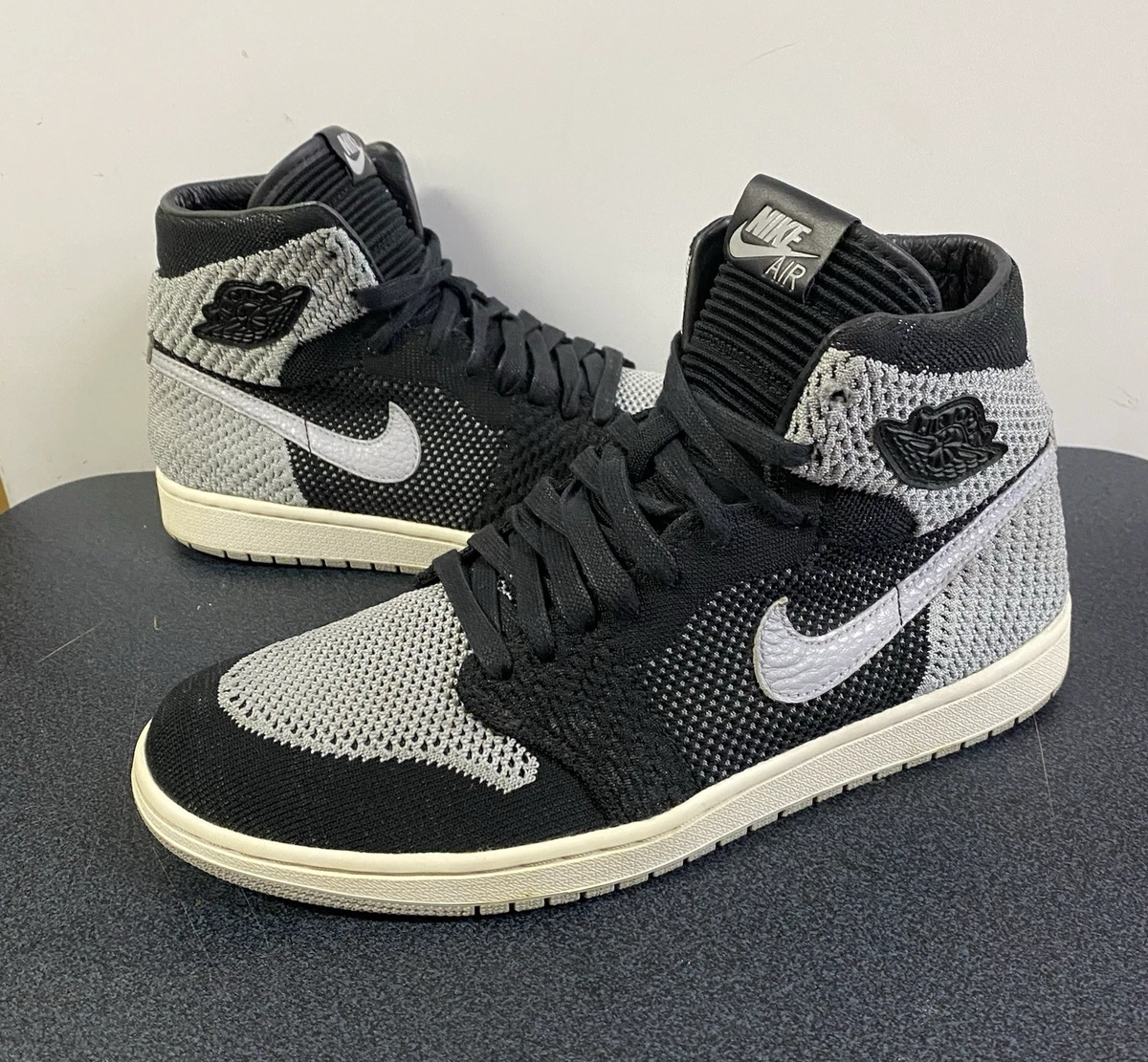 Nike Air Jordan 1 High Flyknit OG Shadow Style 919704-003 Sz 10 Sneakers Buy Air Jordan 1 Retro High OG Flyknit  main image 2