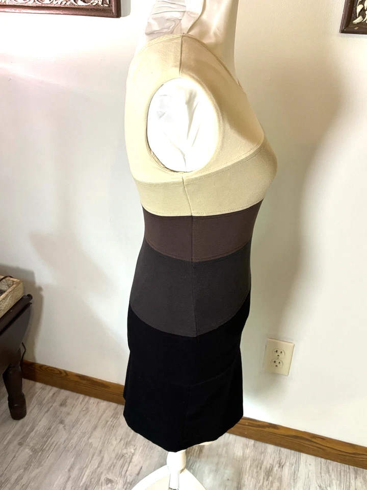 BCBGMAXAZRIA, SZ XS, Strapless Bodycon Bandage Dress - Image 4 of 4