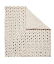 VIRAL TIK TOK COSTCO EMBROIDERED FAUX FUR HALLOWEEN FALL THROW WHITE GHOSTS