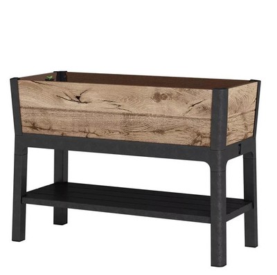 Keter Signature Collection 29 Gal. Resin Elevated Garden Bed