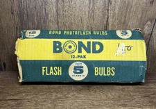 Vintage Bond Flash Bulbs 12-Pak Flash Press 5 Class M (Lot of 12)