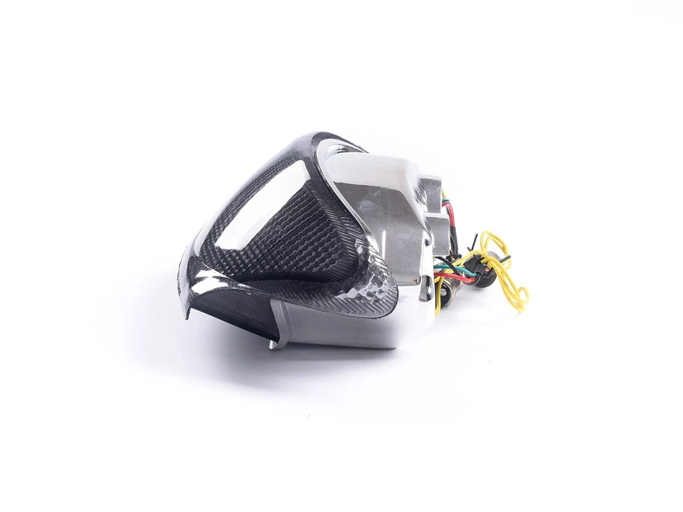 Señales de giro integradas de humo con luz trasera LED para Triumph 1997-2000 Daytona 595 Foto 3 de 4