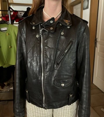 Chaqueta vintage de motorista SCHOTT - Imagen 1 de 4