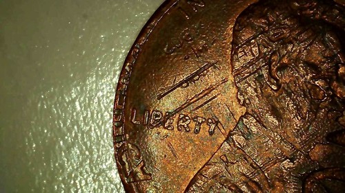 Overstruck brockage lincoln penny Errors no date foreign on US cent for DAV wow - Bild 4 von 13
