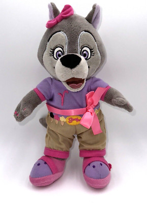 Fiesta VIOLET Great Wolf Lodge Plush Stuffed Animal Scoops 11'' Collectible Doll