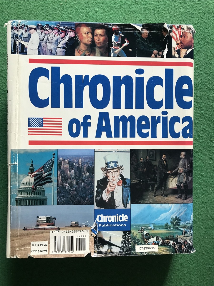 Chronicle of America, Chronicle Publications - 1989 HC/DJ