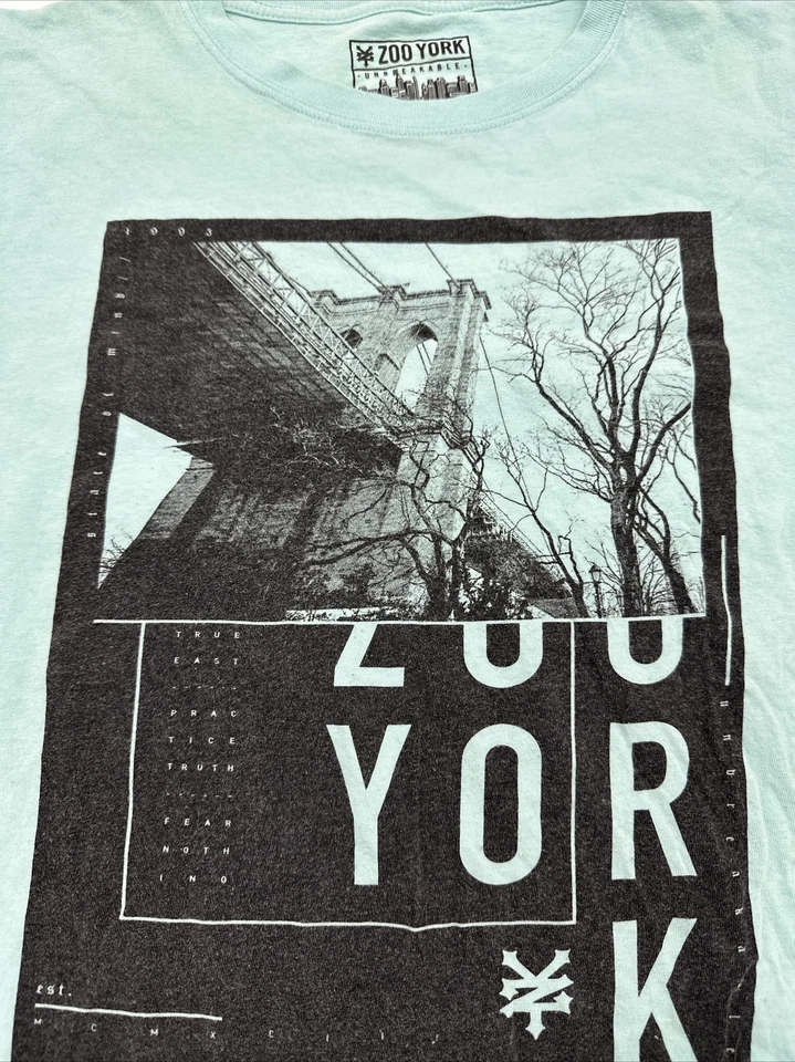 Camiseta Zoo York Juvenil Niño X-Grande Verde Estampado Gráfico... #8421 Foto 2 de 4