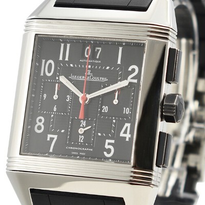 Jaeger Lecoultre Reverso Squadra Chrono Gmt In Steel Ebay