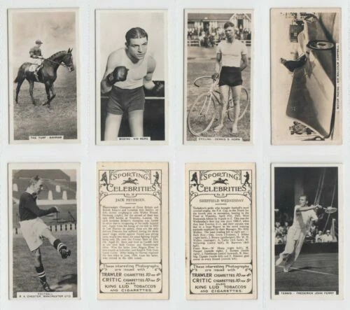 Sports 1918 - 1939 Collectable Cigarette Cards
