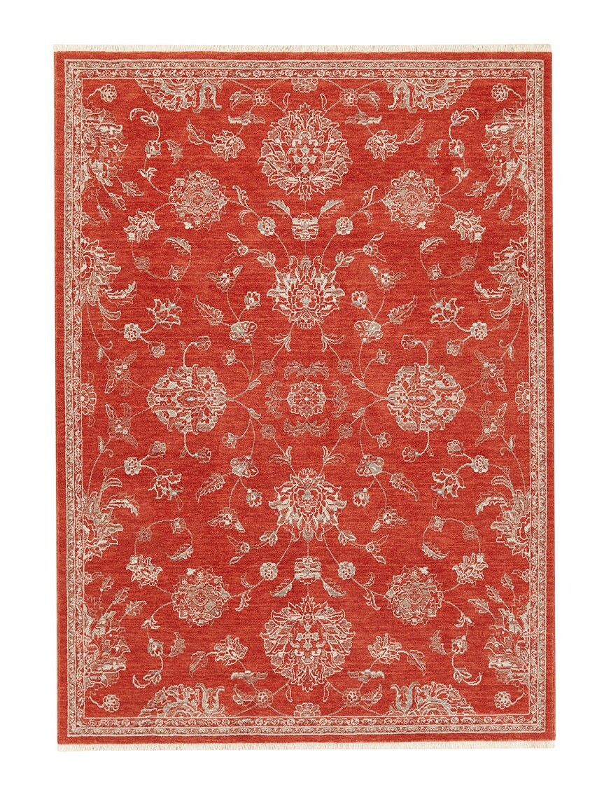 Lewis John Partners Crimson A 67cm X 115 Rug Goby Kabir Design