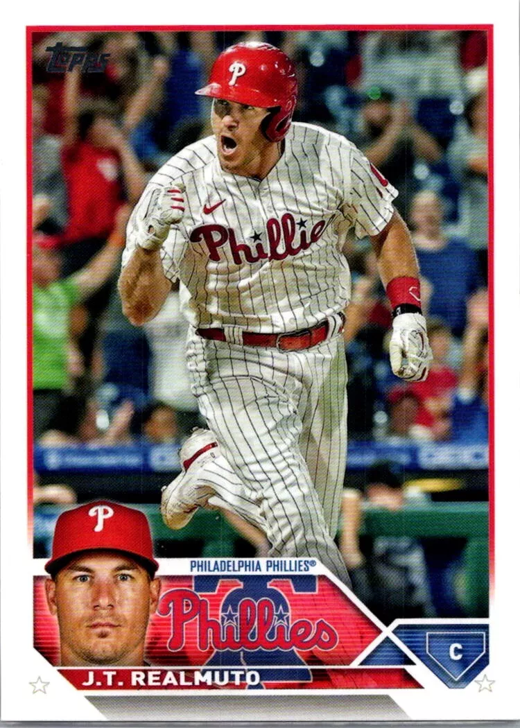 2023 2021 Topps Series 1 J.T. Realmuto #293 Philadelphia Phillies Baseball  Card