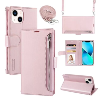 Cober Funda para iPhone 15 Pro Max 14 Cover con Cuerda colgante Telefono Protec