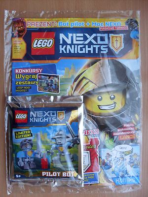 LEGO Nexo Knights Magazine 11/2016 Pilot Bot Limited Edition