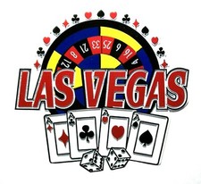 Las Vegas 4 Aces Fridge Magnet