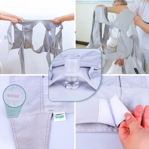 Alzheimer's Restraint Belt Reinforced Immobilization Bedridden Patient Elderly - Picture 6 of 21