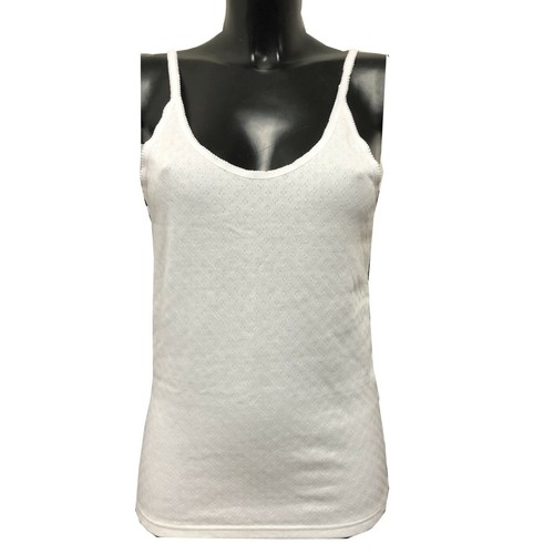 Womens Thermal Vest Thin Thick Strap 