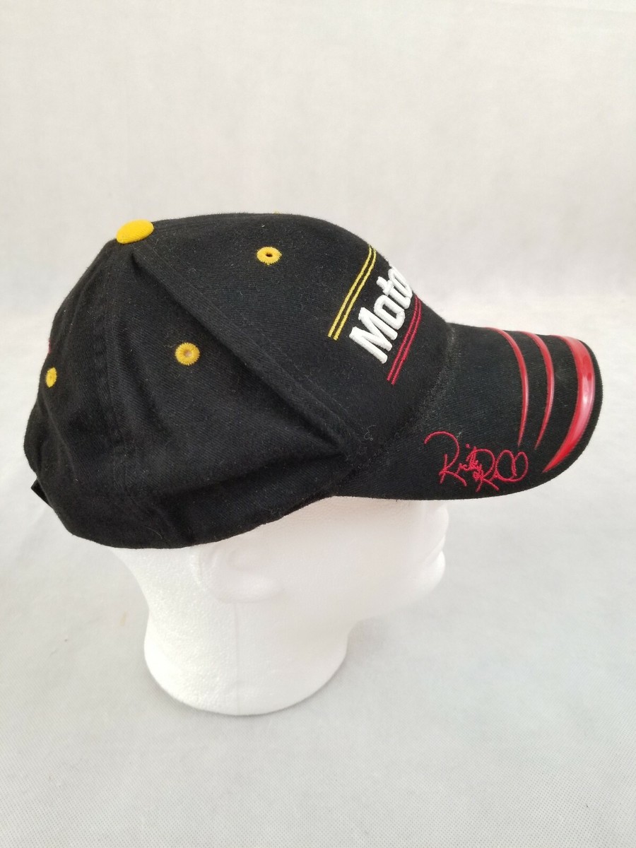 Motorcraft Nascar 21 Ricky Rudd Hat Checkered Flag Sports Ball Cap