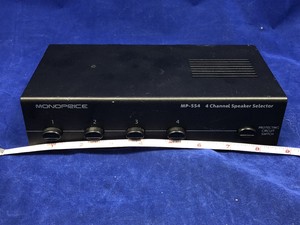 monoprice 4 channel speaker selector