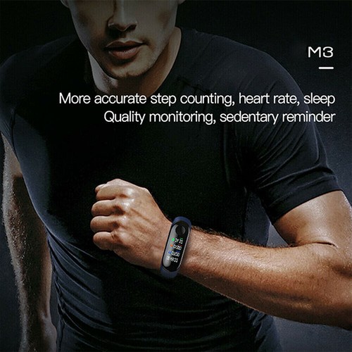 Bluetooth Smart Bracelet Fitbit Style Heart Rate Monitor Watch Pedometer Tracker - Picture 12 of 17