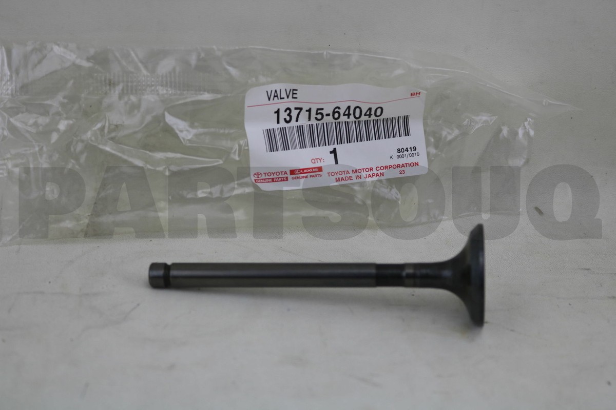 1371564040 Genuine Toyota VALVE, EXHAUST 13715-64040 | eBay