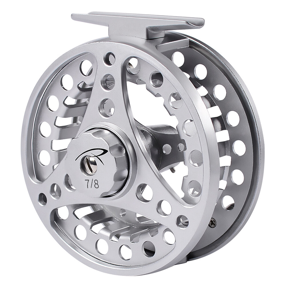 Fly Fishing Reel 3/4-5/6-7/8 WT with CNC-machined Aluminum Large Arbor Fly Fishing Reel 3/4-5/6-7/8 WT with CNC-machined Aluminum Large Arbor