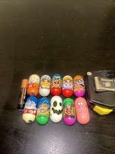 Mighty Beanz Lot Of 11 Mixed Series Moose Beanz Mixed LOT Loose See Photos