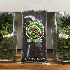 Premium Isopod Substrate Mix  Bioactive  Limestone Calcium Infused  4 Quart