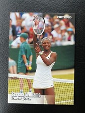 2003 NetPro SERENA WILLIAMS Rookie Card RC #100 GOAT Short Print