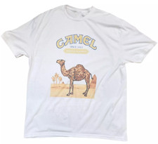 Collection Camel Cigarette vintage White T-Shirt Unisex Cotton S-5XL AR1206