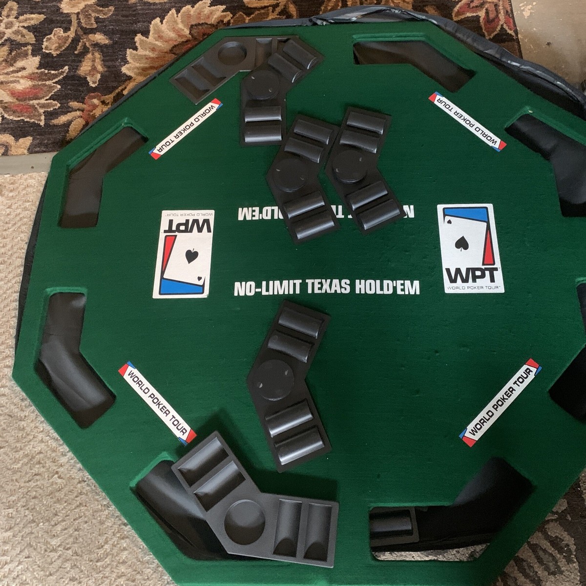 World Poker Tour Poker Table Portable Local Pick Up Only | eBay