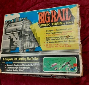 big rail work train by marx
