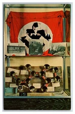 WWII POW Exhibit Wright-Patterson Air Force Base Ohio OH UNP Chrome Postcard S14