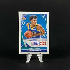 2021 Panini NBA Sticker #86 James Wiseman RC Golden State Warriors Perfect!