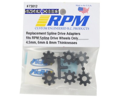RPM 73012 Spline Drive Adapter Set (6) SLASH 2WD HH | eBay