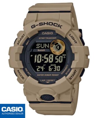 CASIO GBD-800UC-5ER GBD-800UC-5 Original G-SHOCK G-SQUAD Bluetooth HOMBRE Marrón