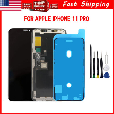 For iPhone 11 Pro LCD Touch Screen Digitizer Assembly Display Replacement Screen