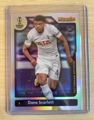 Dane Scarlett 2022 Topps Merling UEFA Chrome Rookie refractor Tottenham Hotspur