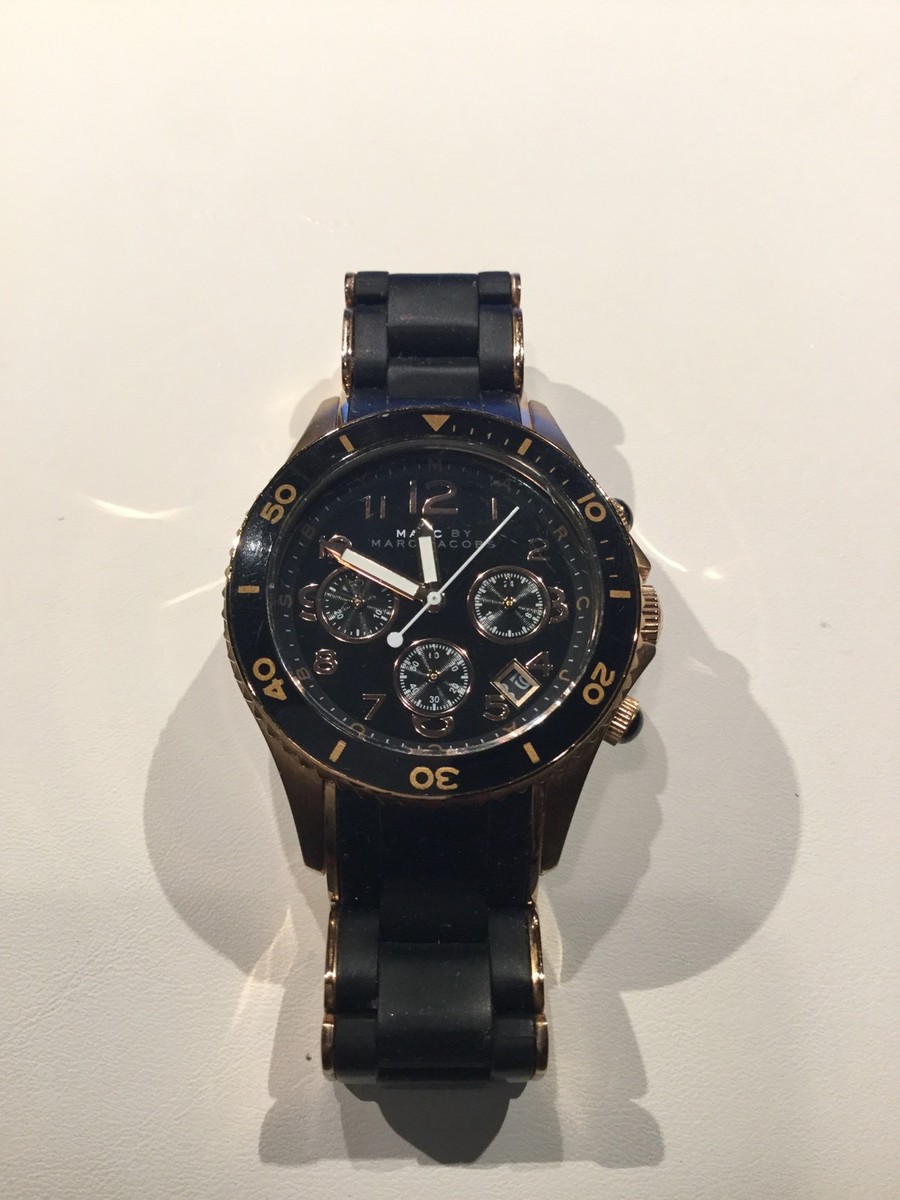 PreLoved Marc by Marc Jacobs Chronograph Marc Jacobs Chronograph Watch Mens Silver Tone Stainless  main image 3