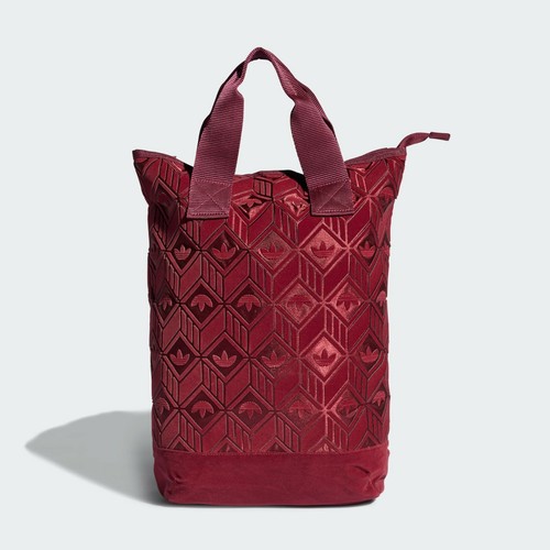 burgundy adidas backpack