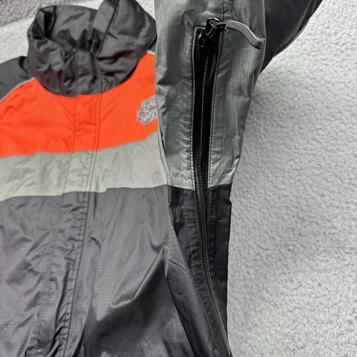 Harley-Davidson Motorcycles Mens Large 98337-15VM Full Speed Reflective Rainsuit - Picture 17 of 24