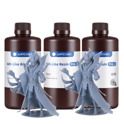 3KG ANYCUBIC 3D Resin ABS-Like Resin Pro 2 3D Drucker Resin 405nm Harz Cure
