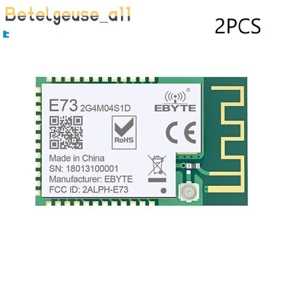 nRF51822 BLE 4.2 Low Power 4dBm Bluetooth Wireless Module Transmitter Receiver