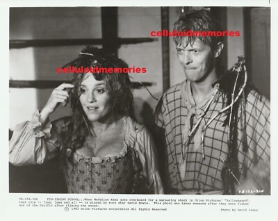 Original Vintage Photo 1983 Yellowbeard Madeline Kahn & David Bowie | eBay