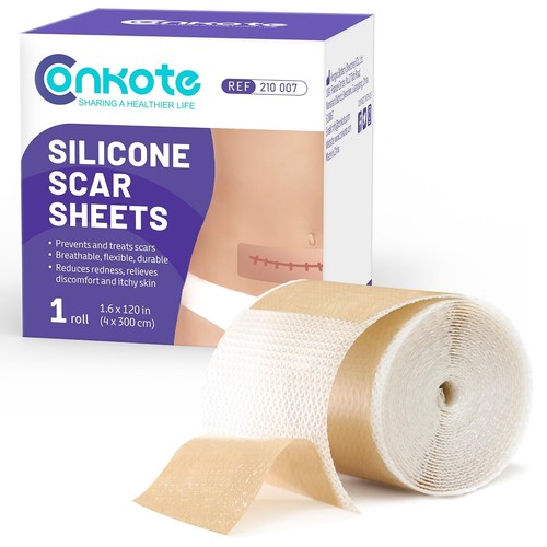Hojas de Silicona para Cicatrices Cinta y Tiras Cicatrices Curación Queloides - Bild 1 von 7