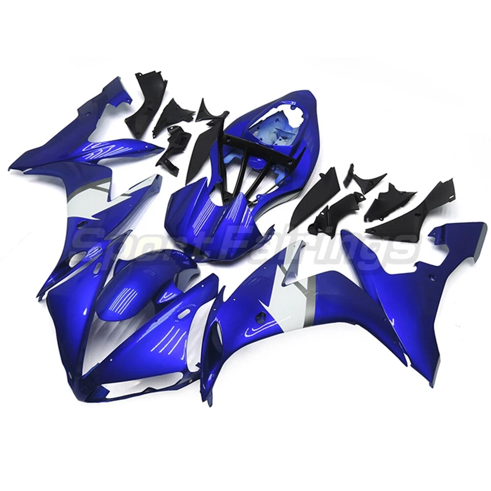 Kit de carenados azules de inyección para Yamaha YZF1000-R1 2004 2005 2006 kit de carrocería ABS Foto 3 de 4