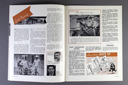 BOAC REVIEW STAFF MAGAZINE JUNE 1959 B.O.A.C. VICTORIA ISLAND HONG KONG - Picture 3 of 9