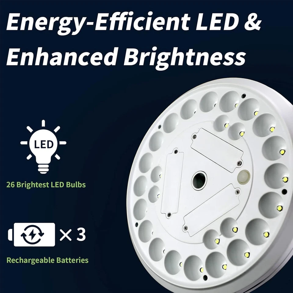 Luz de poste de bandera con energía solar 26 LED activa automática súper brillante impermeable al aire libre Foto 3 de 4