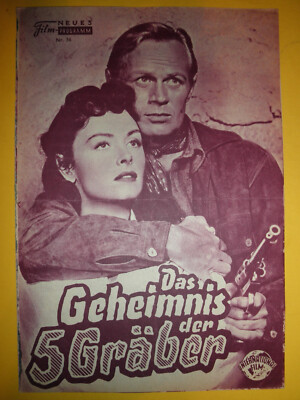 NFP 56 / Das Geheimnis der 5 Gräber / Richard Widmark, D. Reed / SELTEN