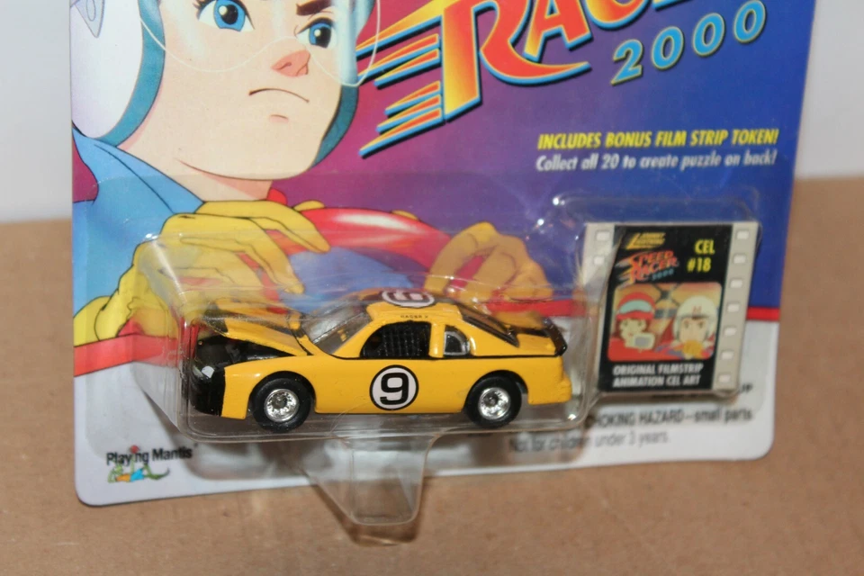 JOHNNY LIGHTNING SPEED RACER RACER X STOCK CAR in CARD with CEL #18 - Image 2 of 3