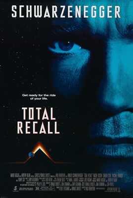 total recall arnold schwarzenegger  print Filmplakat movie poster